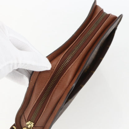 Louis Vuitton Pochette Orsay Monogram Canvas, BROWN, CANVAS, Clutche & pouche