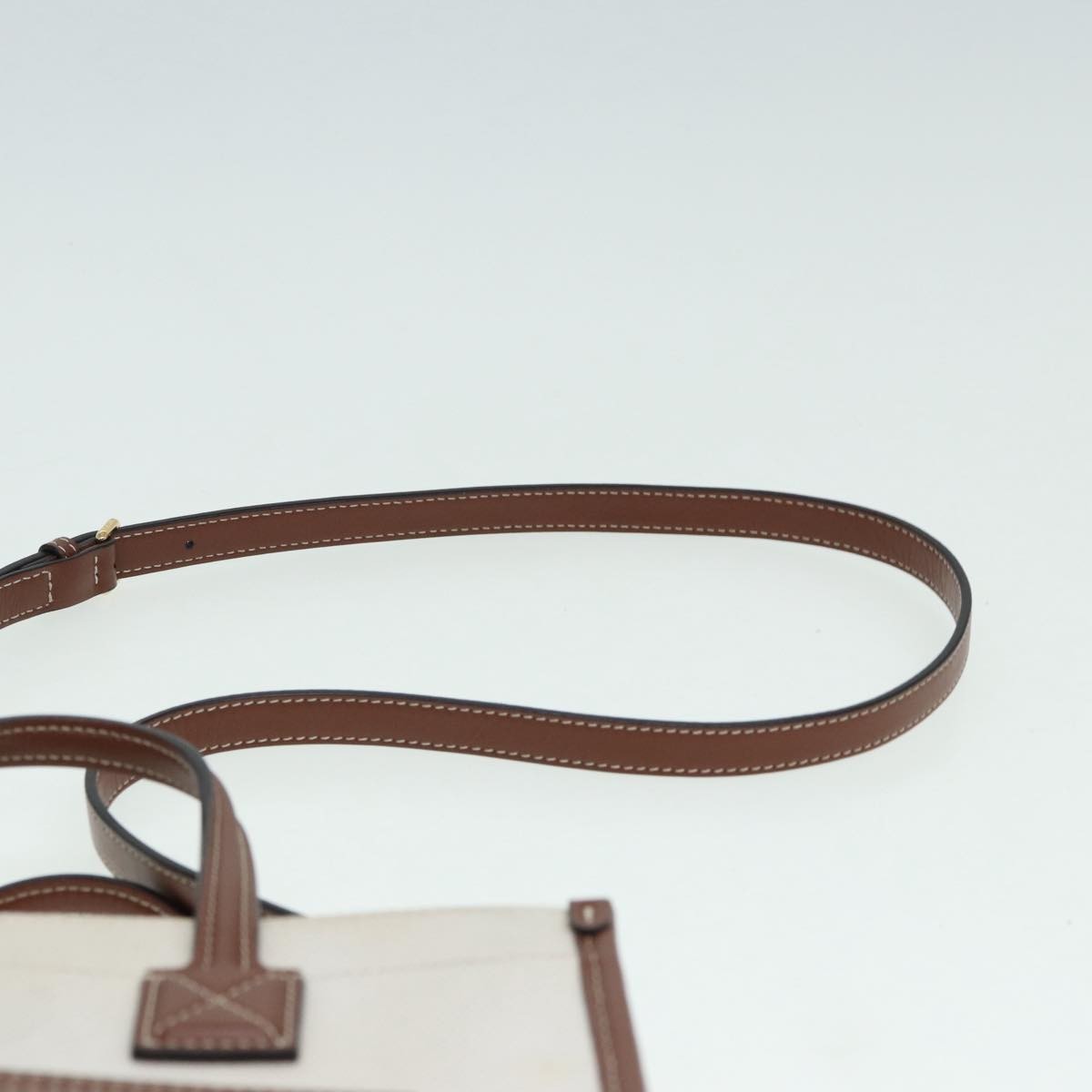 Burberry Logo Zip Wristlet Pouch Nylon, BROWN, CANVAS, Clutche & pouche