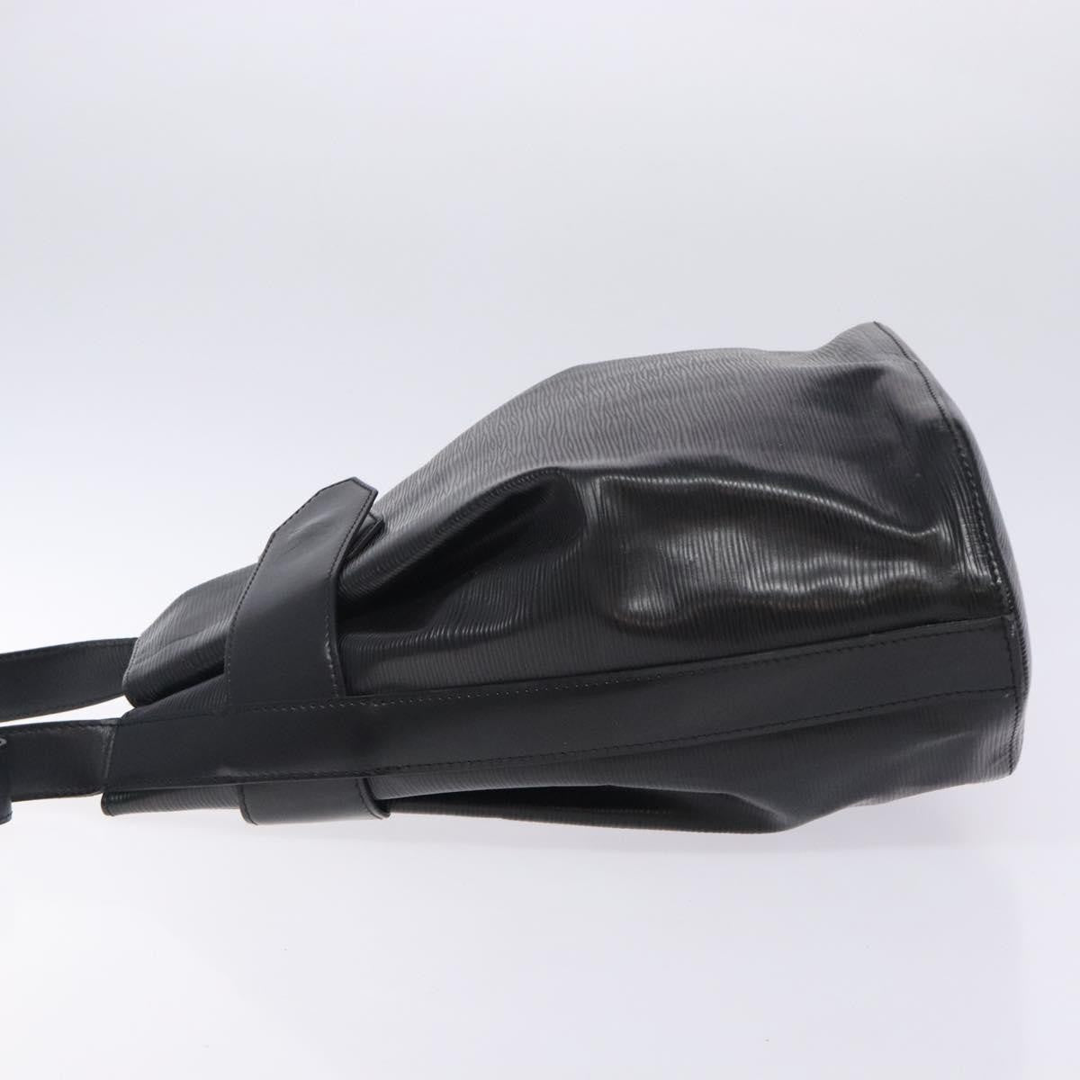 Louis Vuitton Vintage Sac d'Epaule Handbag Epi Leather, BLACK, LEATHER, Handbag