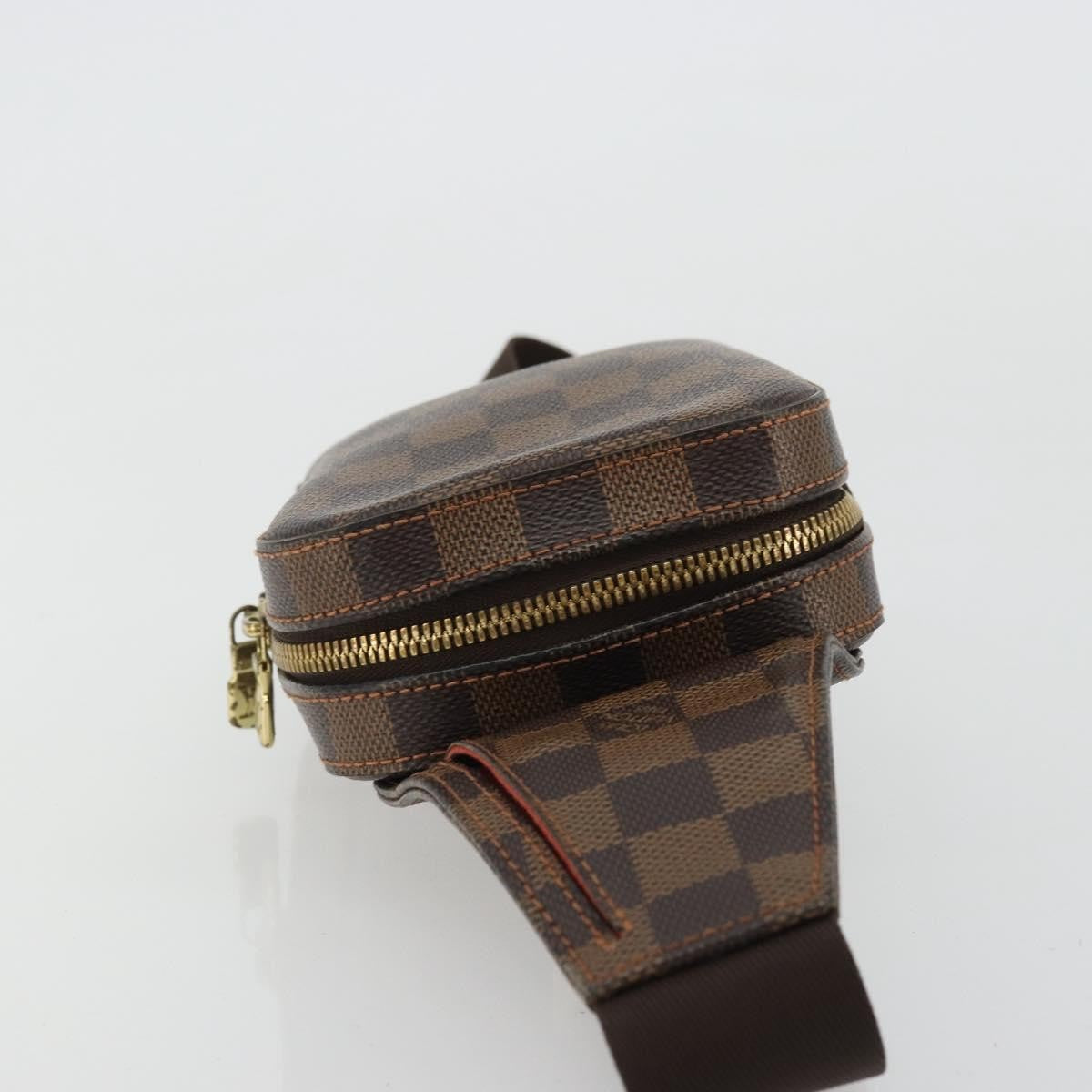 Louis Vuitton Geronimos Waist Bag Damier, Brown, Canvas, Shoulder Bag