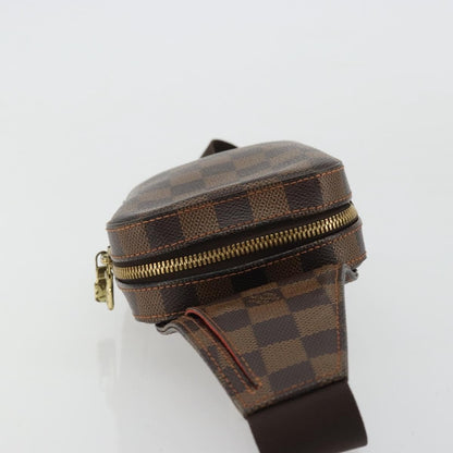 Louis Vuitton Geronimos Waist Bag Damier, Brown, Canvas, Shoulder Bag