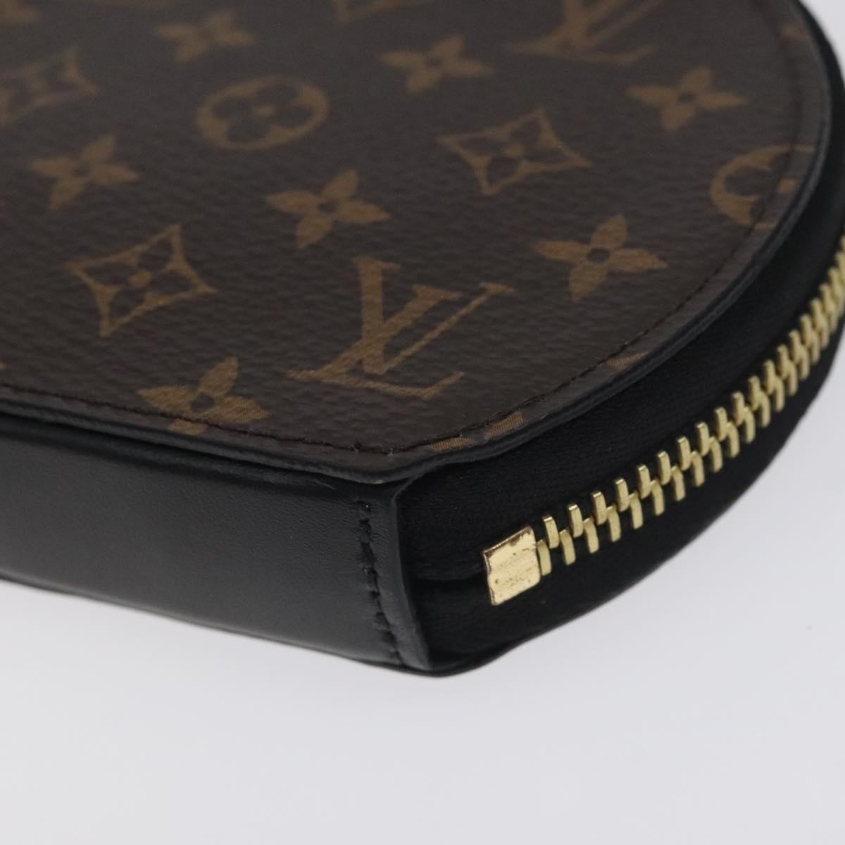 Louis Vuitton Boite Chapeau Coin Purse Monogram Canvas, Brown, Canvas, Wallet