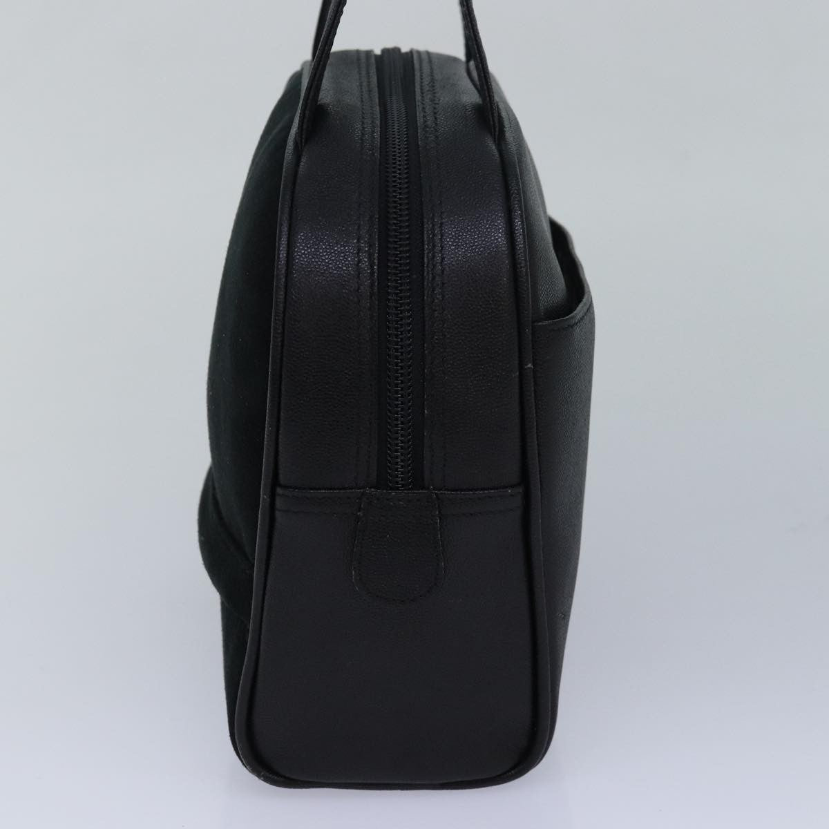 Burberry Vintage Handbag Suede, BLACK, SUEDE, Handbag