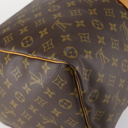 Louis Vuitton Keepall Bag Monogram Canvas, BROWN, CANVAS, Travel bag