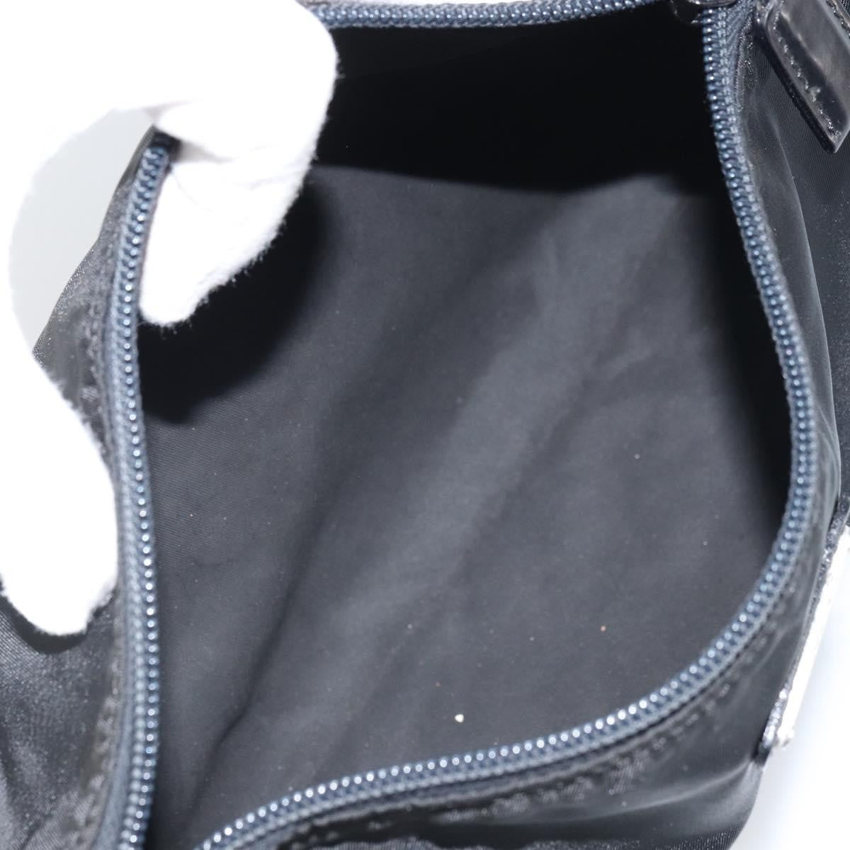 Prada Vintage Pouch Tessuto, BLACK, NYLON, Clutche & pouche