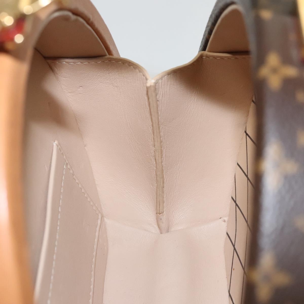 Louis Vuitton Petite Boite Chapeau Bag Monogram Canvas, BROWN, CANVAS, Shoulder bag