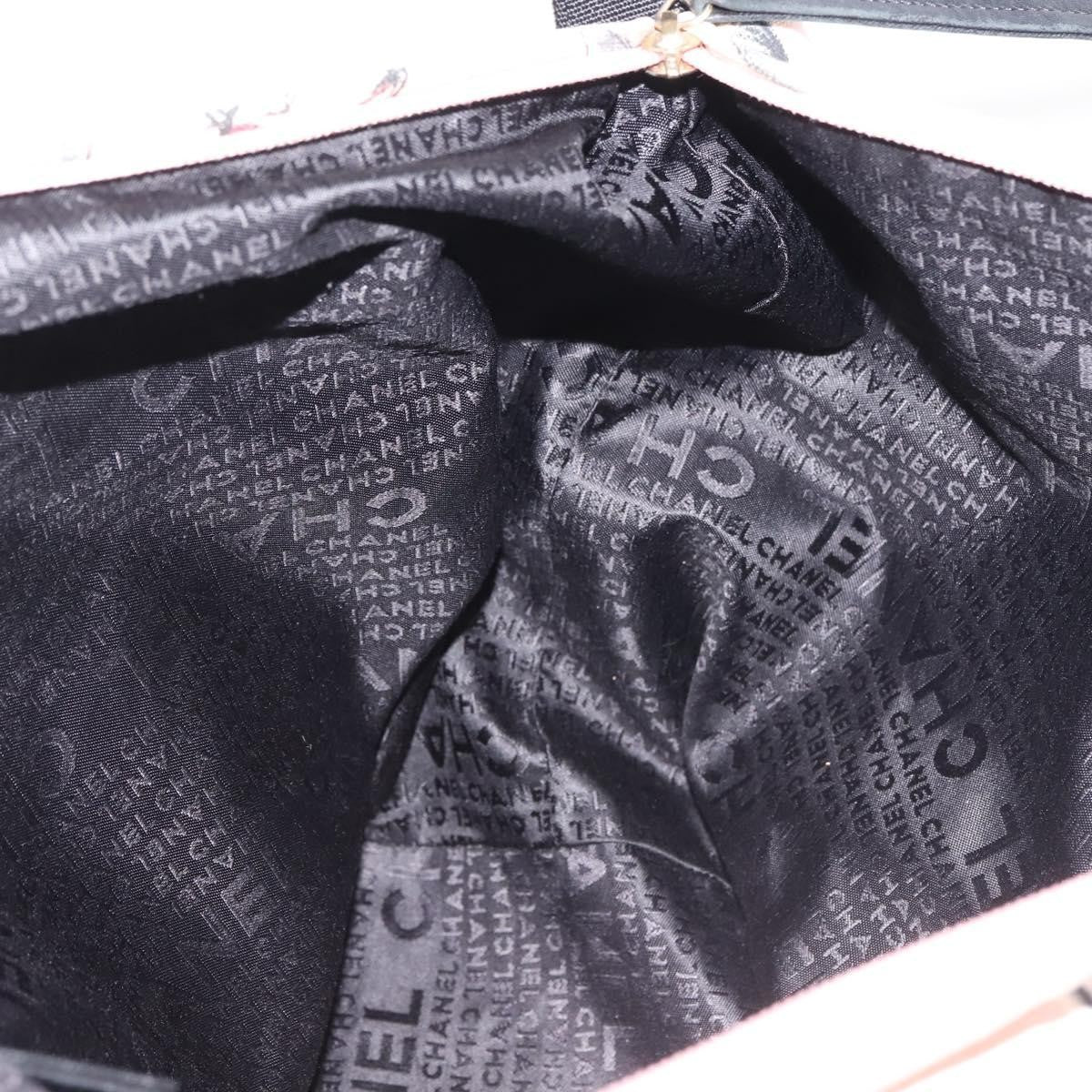 Chanel Ice Cream Sundae Shoulder Bag Printed Canvas, PINK, CANVAS, Shoulder bag