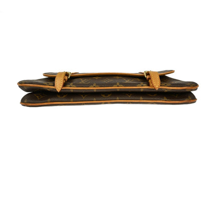 Louis Vuitton Marelle Shoulder Bag Monogram Canvas, BROWN, CANVAS, Shoulder bag