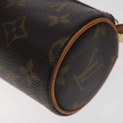 Louis Vuitton Papillon Pochette Monogram Canvas, BROWN, CANVAS, Handbag