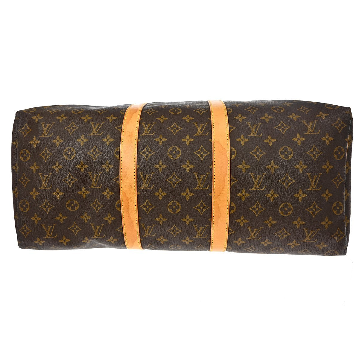 Louis Vuitton Keepall Bag Monogram Canvas, Brown, Canvas, Travel Bag