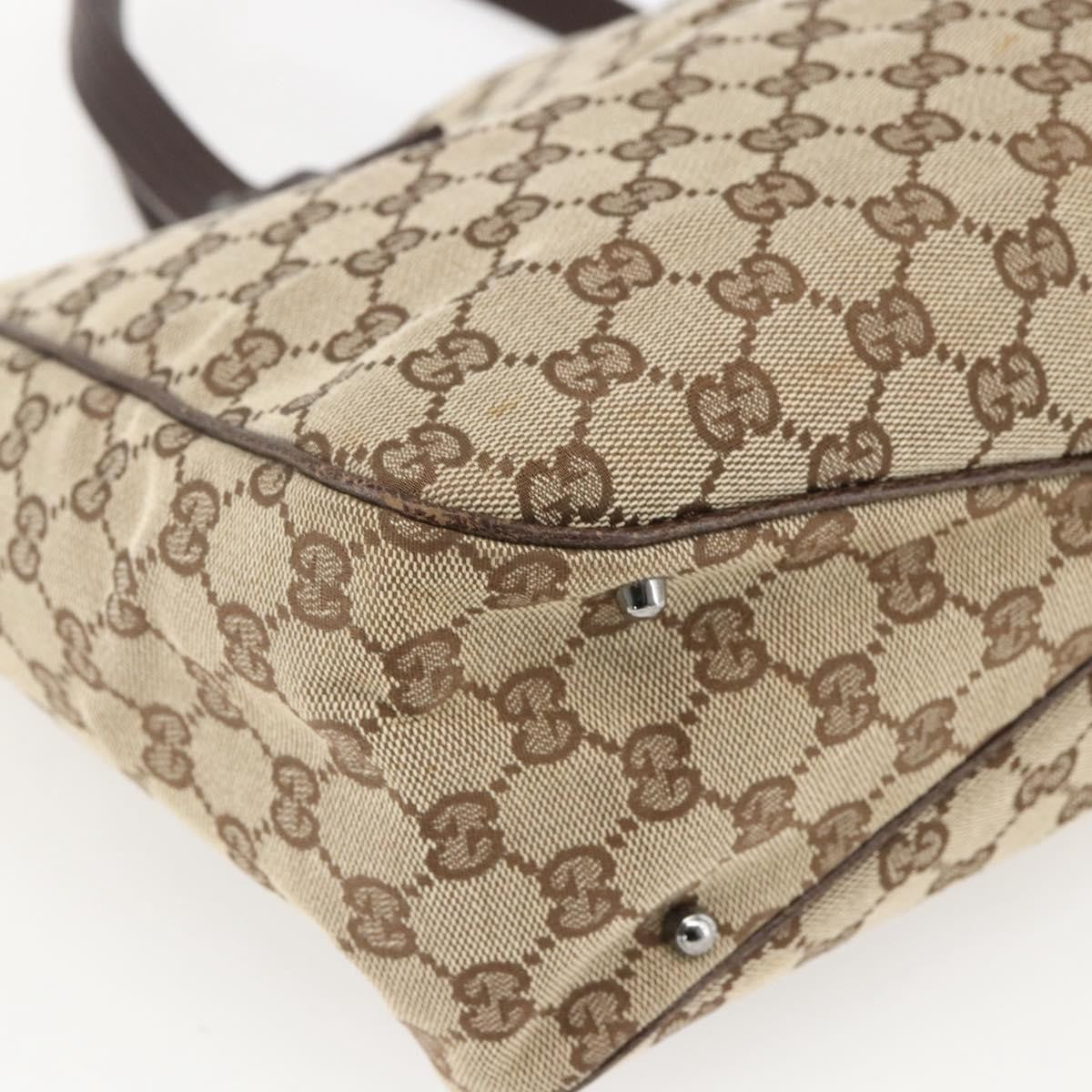 Gucci Vintage Open Tote GG Canvas, BEIGE, CANVAS, Tote bag