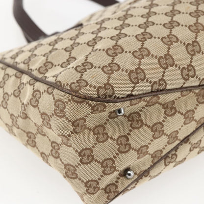 Gucci Vintage Open Tote GG Canvas, BEIGE, CANVAS, Tote bag