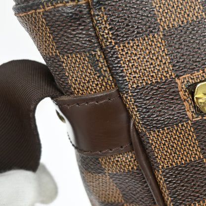 Louis Vuitton Melville Messenger Bag Damier, BROWN, CANVAS, Shoulder bag