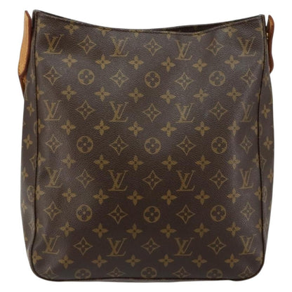 Louis Vuitton Looping Handbag Monogram Canvas, BROWN, CANVAS, Shoulder bag