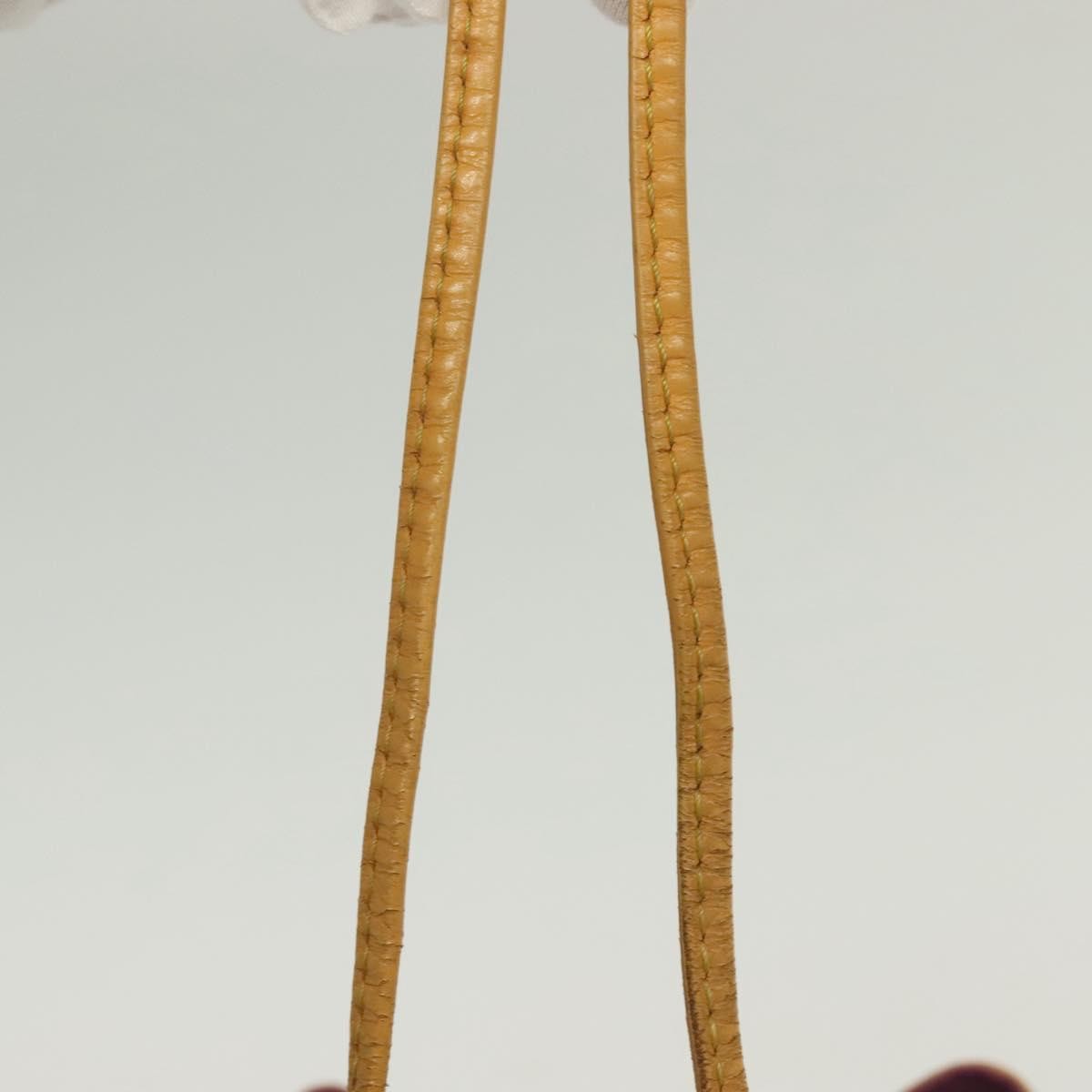 Louis Vuitton Petit Noe Handbag Epi Leather, YELLOW, LEATHER, Handbag