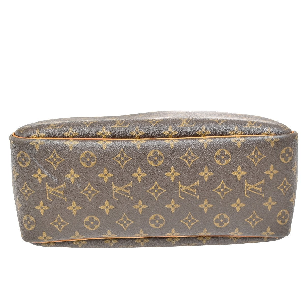 Louis Vuitton Deauville Handbag Monogram Canvas, BROWN, LEATHER, Handbag