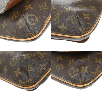 Louis Vuitton Musette Salsa Handbag Monogram Canvas, BROWN, CANVAS, Shoulder bag