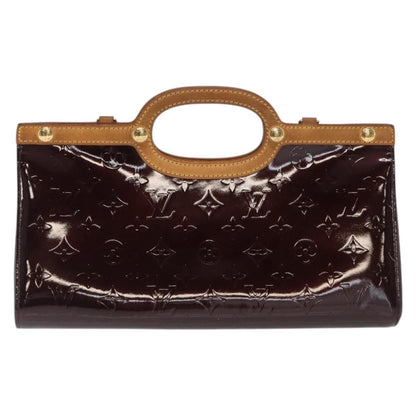 Louis Vuitton Roxbury Drive Handbag Monogram Vernis, PURPLE, PATENT_LEATHER, Handbag