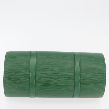 Louis Vuitton Soufflot Handbag Epi Leather, Green, Leather, Handbag