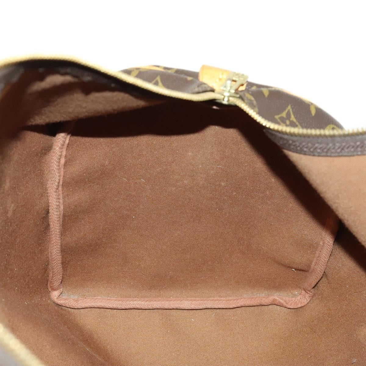 Louis Vuitton Keepall Bag Monogram Canvas, BROWN, CANVAS, Travel bag