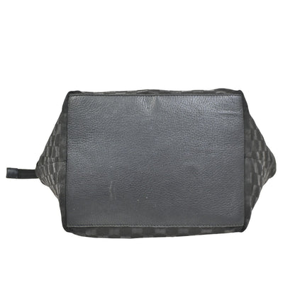 Gucci Web Zip Tote GG Nylon, BLACK, NYLON, Shoulder bag