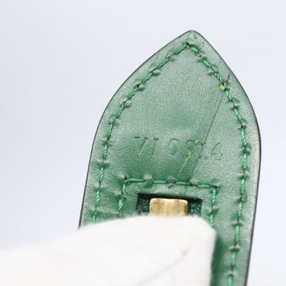 Louis Vuitton Saint Jacques Handbag Epi Leather, GREEN, LEATHER, Shoulder bag