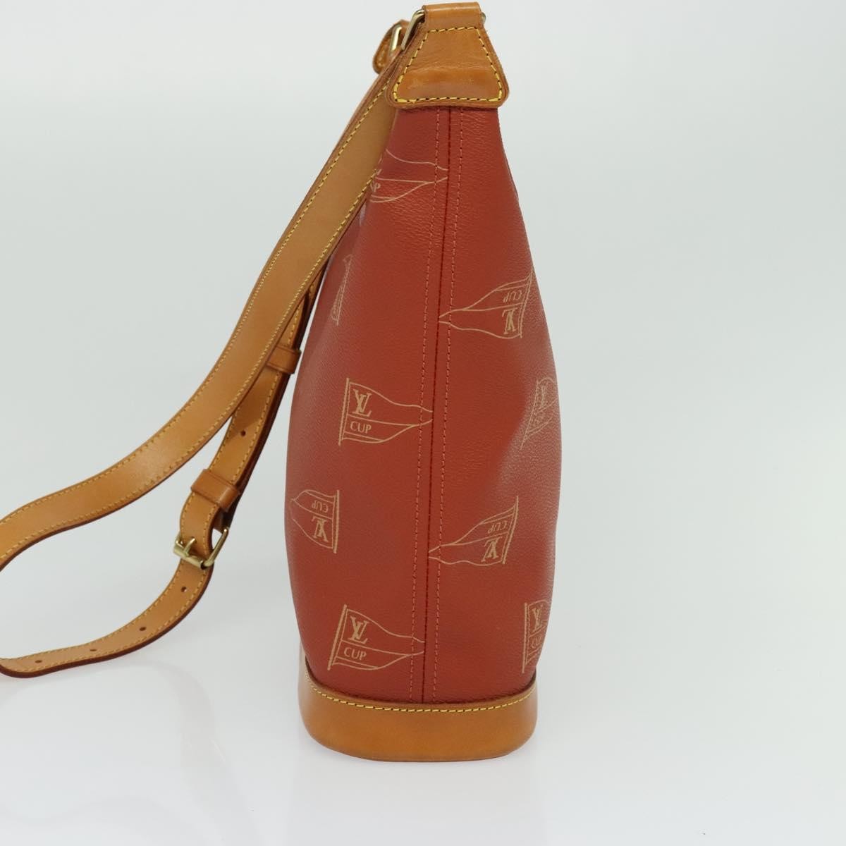 Louis Vuitton Cup le touquet shoulder bag Cup Canvas, RED, CANVAS, Shoulder bag