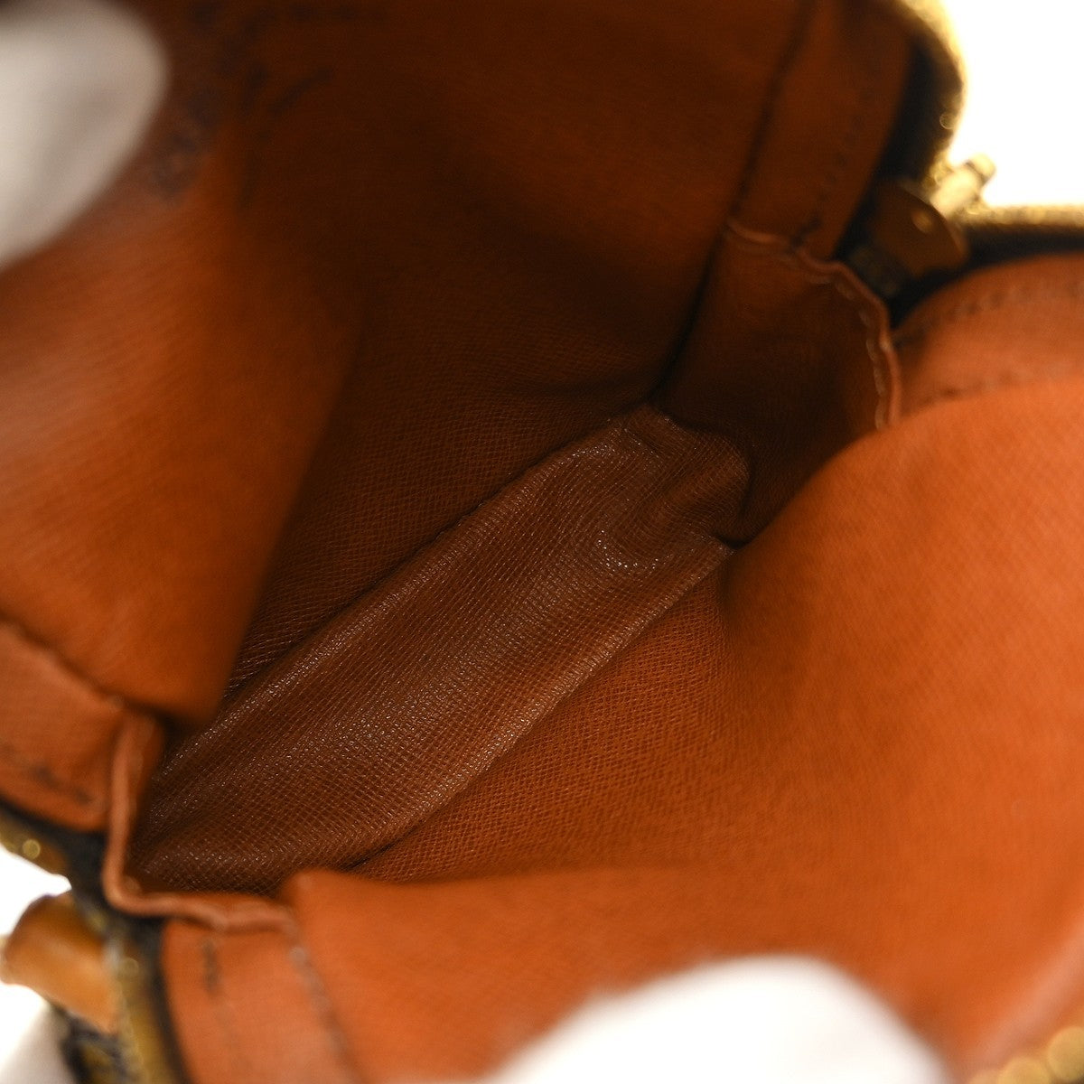 Louis Vuitton Danube Handbag Monogram Canvas, Brown, Canvas, Shoulder Bag