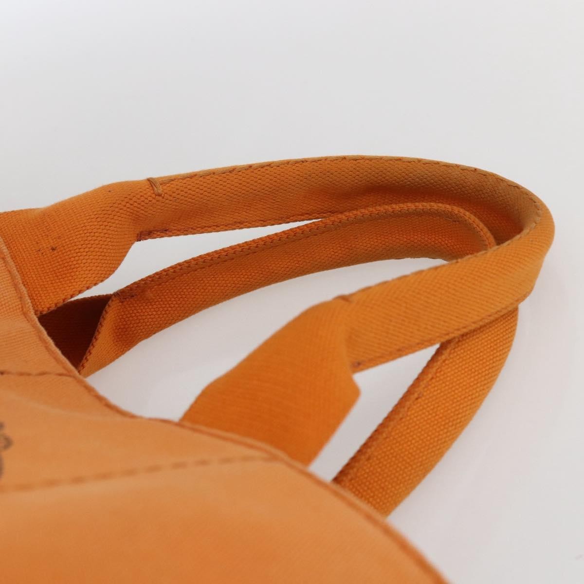 Prada Canapa Tote Canvas, ORANGE, CANVAS, Tote bag