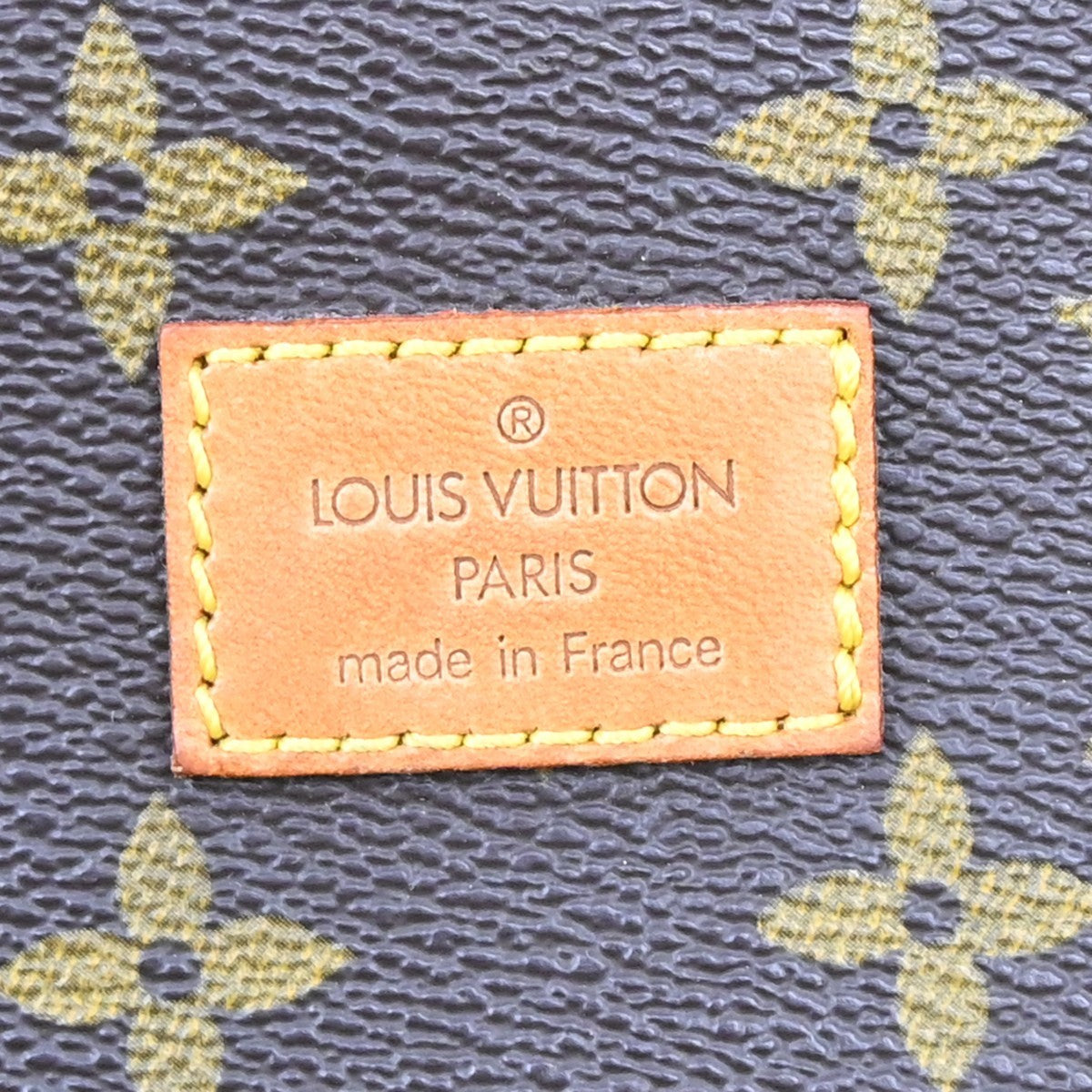 Louis Vuitton Saumur Handbag Monogram Canvas, Brown, Canvas, Shoulder Bag