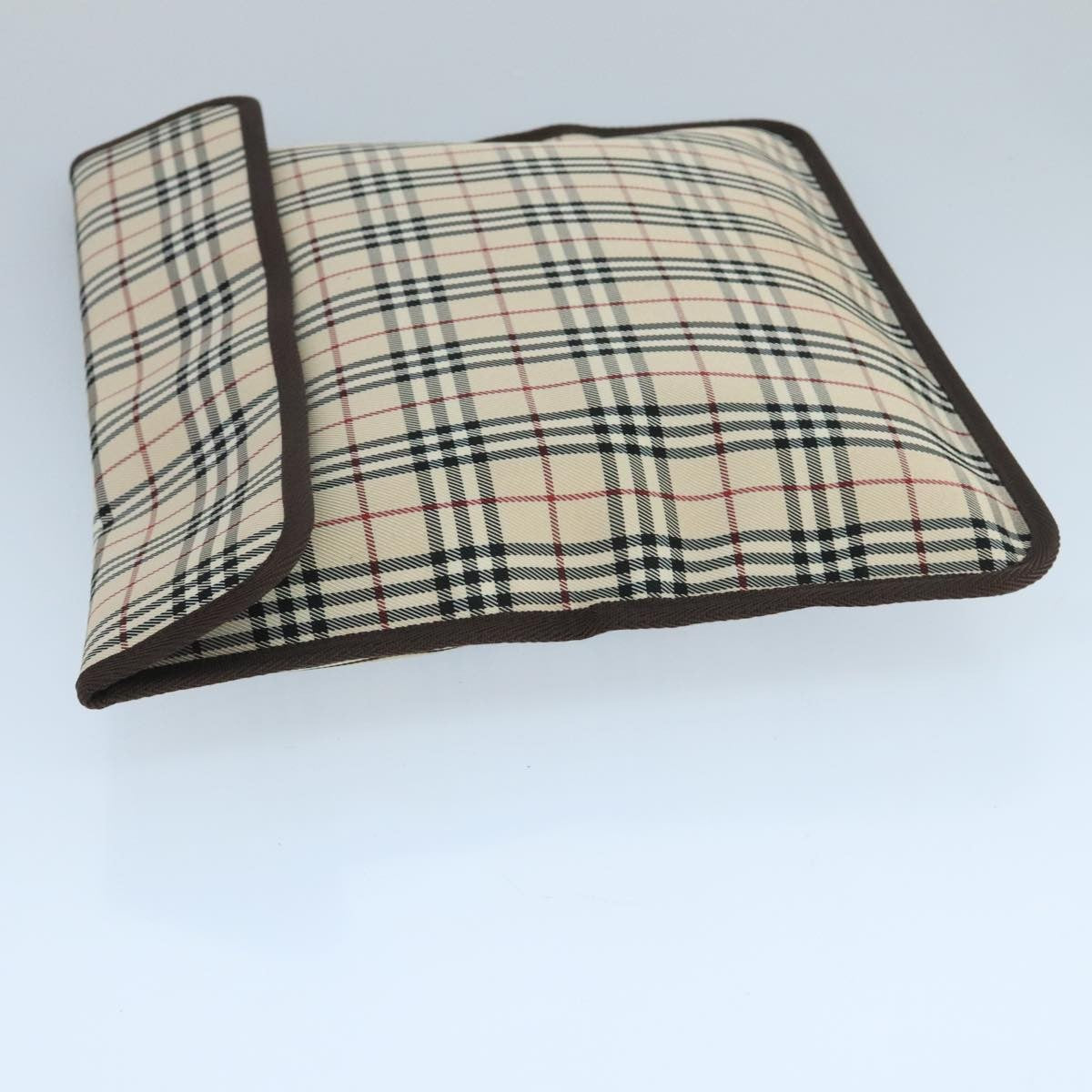 Burberry Nova Check Tote canvas check pattern, BEIGE, CANVAS, Clutche & pouche