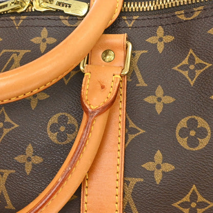 Louis Vuitton Keepall Bag Monogram Canvas, Brown, Canvas, Travel Bag