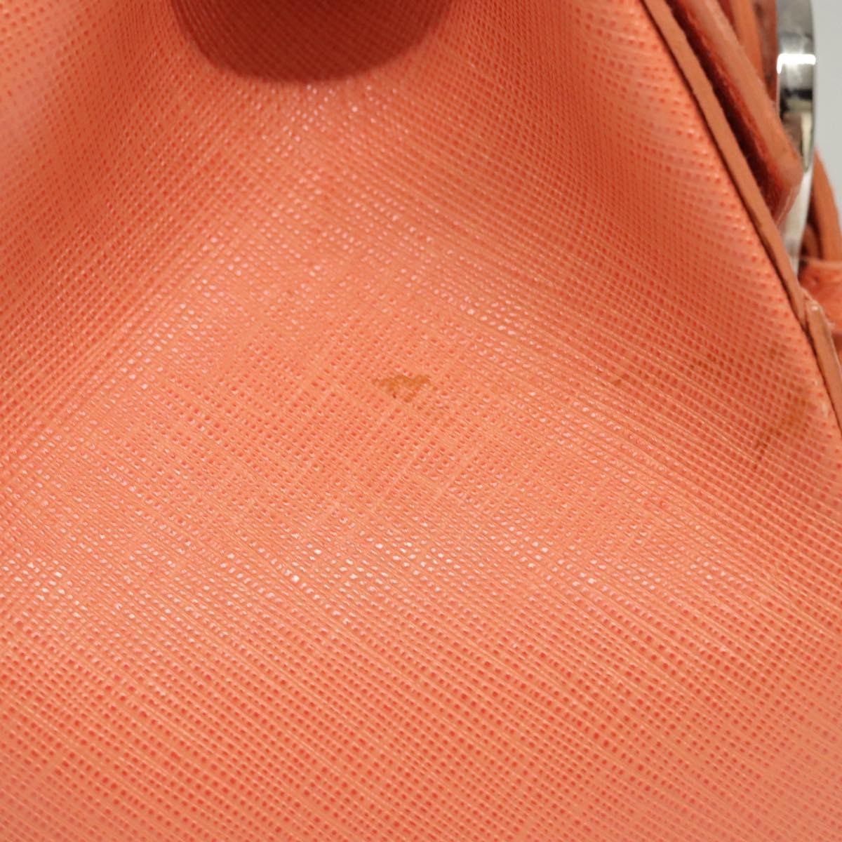 Salvatore Ferragamo Gancini handbag Leather, PINK, LEATHER, Handbag