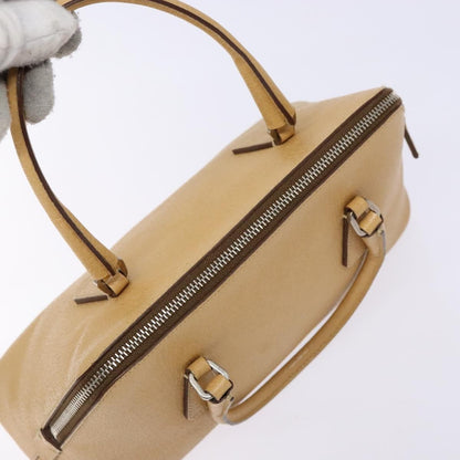 Prada Cuir Promenade Bag Saffiano Leather, BEIGE, LEATHER, Handbag