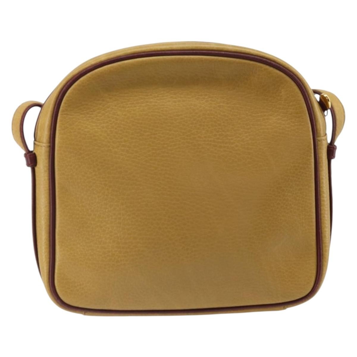 cartier Tasseled Must de Cartier Crossbody Bag Leather, YELLOW, LEATHER, Shoulder bag