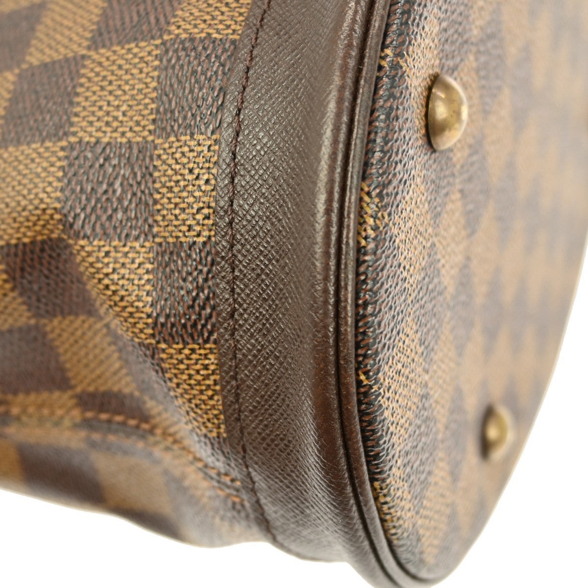 Louis Vuitton Marais Bucket Bag Damier, BROWN, CANVAS, Shoulder bag