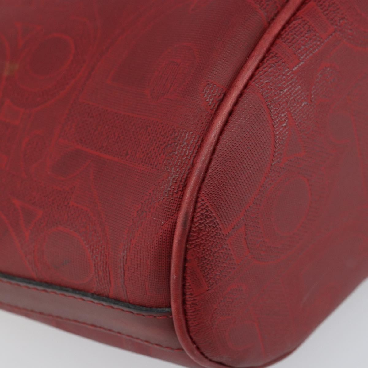 Christian Dior Trotter shoulder bag Canvas, RED, PVC, Shoulder bag