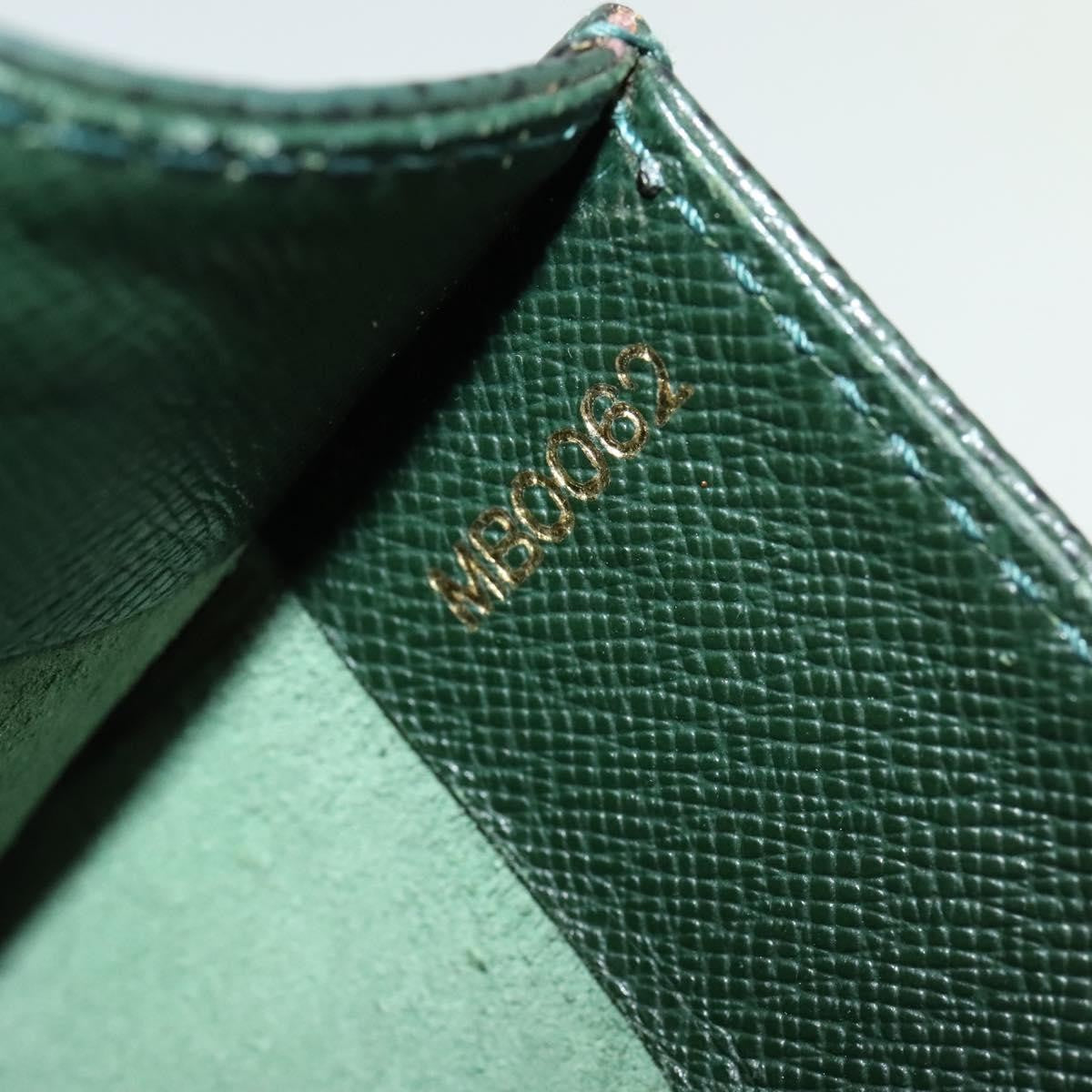 Louis Vuitton Porte-Documents Angara Briefcase Taiga Leather, GREEN, LEATHER, Briefcase
