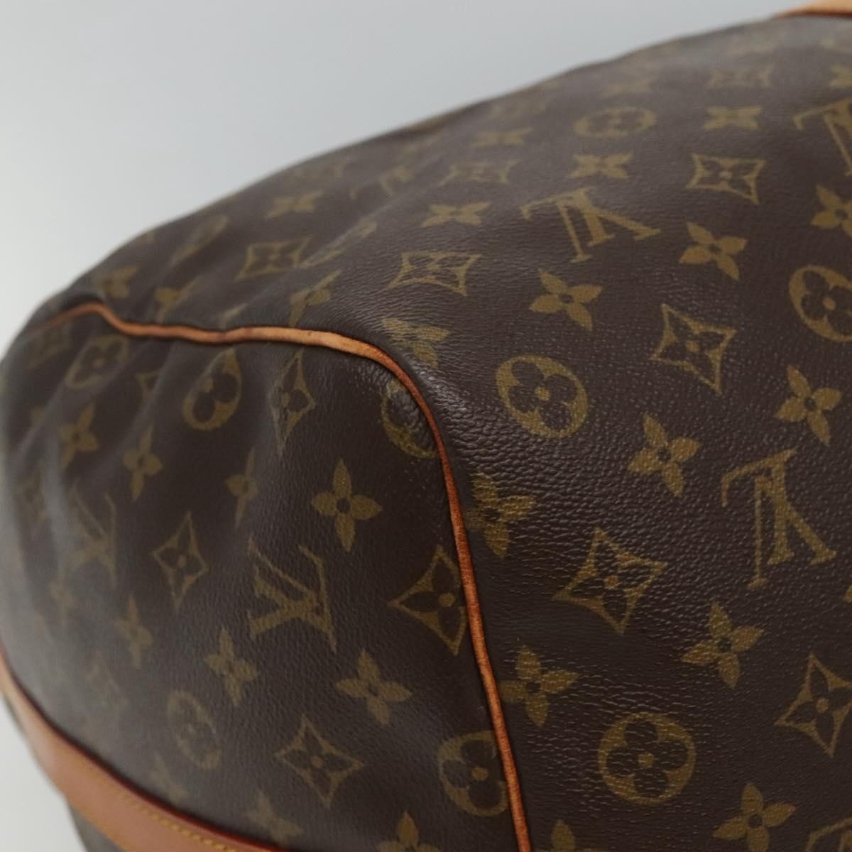 Louis Vuitton Keepall Bandouliere Bag Monogram Canvas, BROWN, CANVAS, Travel bag