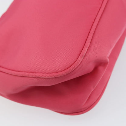 Prada Pochette Shoulder Bag Tessuto, PINK, NYLON, Clutche & pouche