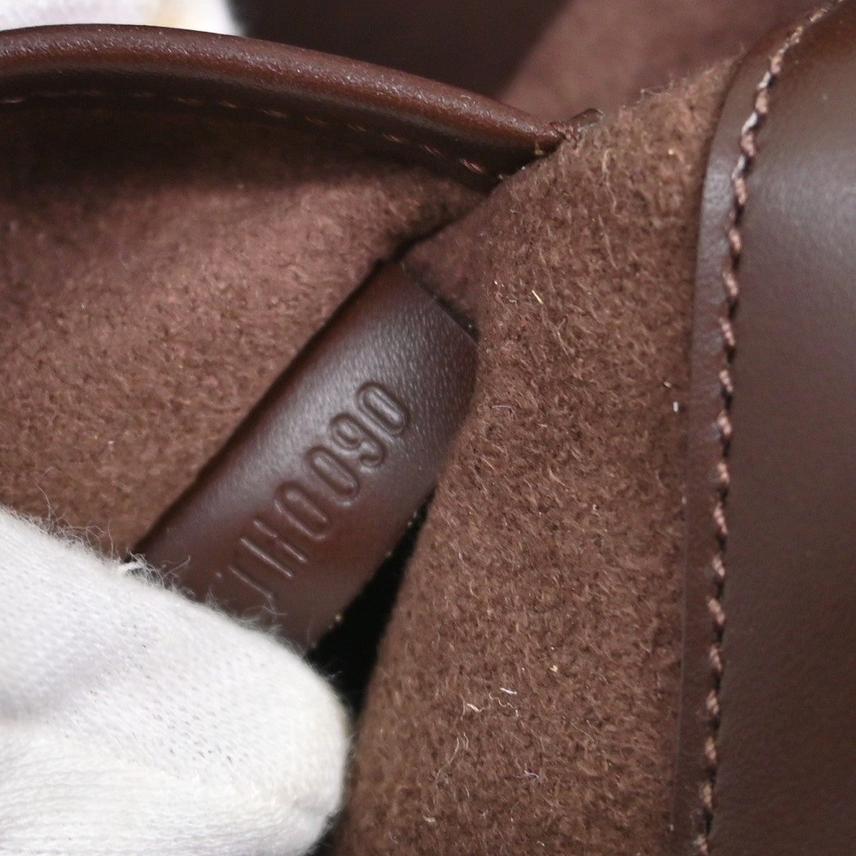 Louis Vuitton Reverie Handbag Epi Leather, Brown, Leather, Shoulder Bag