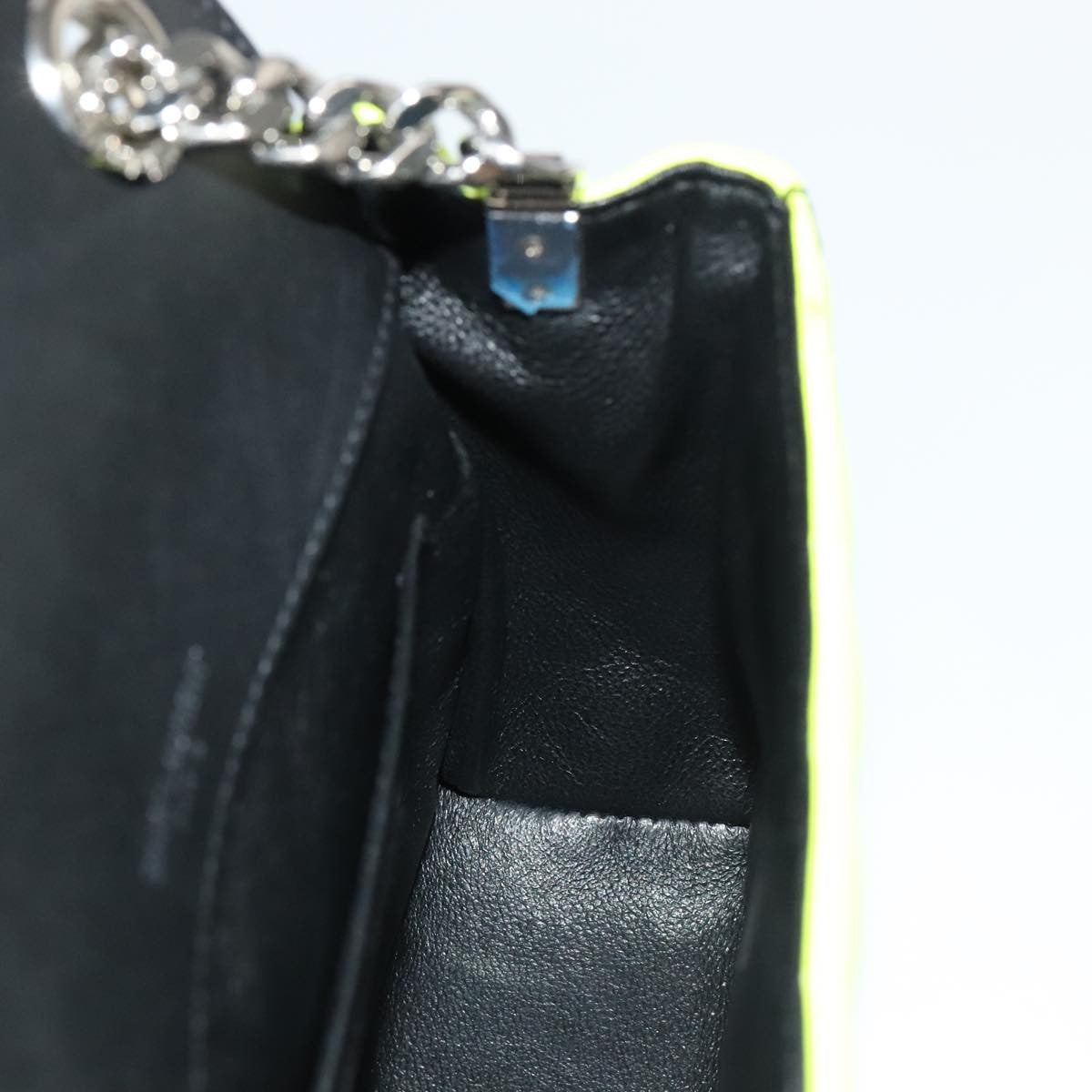 Saint Laurent Vicky Crossbody Bag Vertical Quilted Patent, YELLOW, PATENT_LEATHER, Crossbody bag