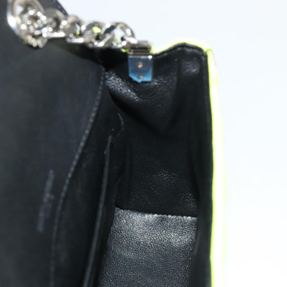 Saint Laurent Vicky Crossbody Bag Vertical Quilted Patent, YELLOW, PATENT_LEATHER, Crossbody bag