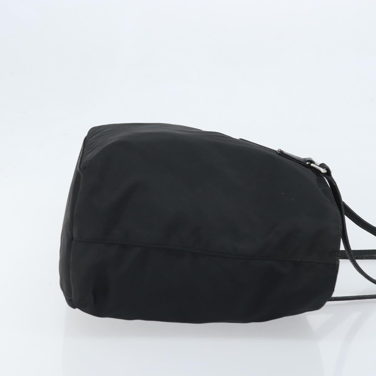 Prada Vintage Zip Tote Tessuto, Black, Nylon, Tote Bag