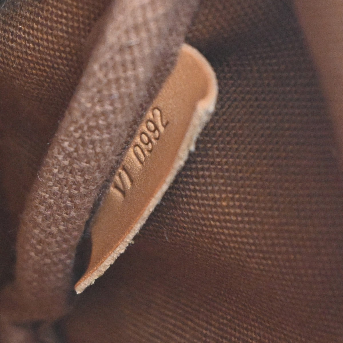 Louis Vuitton Saumur Handbag Monogram Canvas, BROWN, CANVAS, Shoulder bag