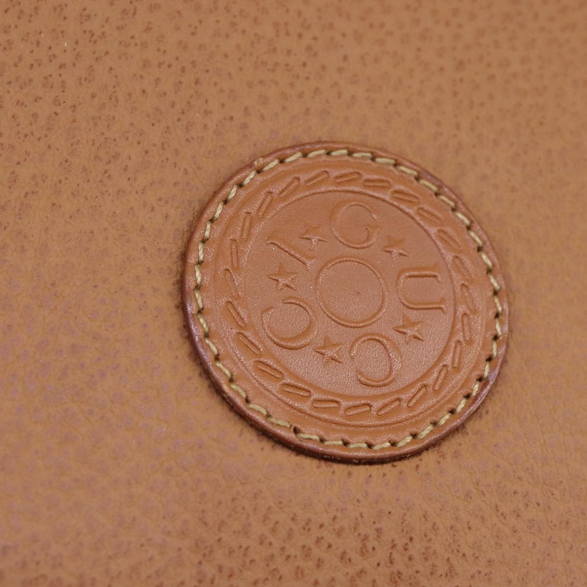 Gucci Vintage Shoulder Bag Leather, BEIGE, LEATHER, Shoulder bag