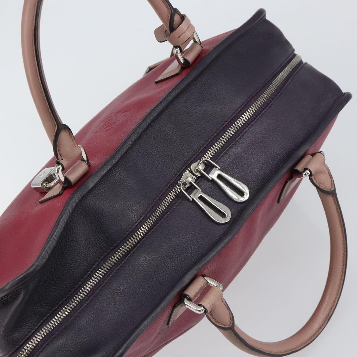 Loewe Amazona Bag Leather, RED, LEATHER, Handbag