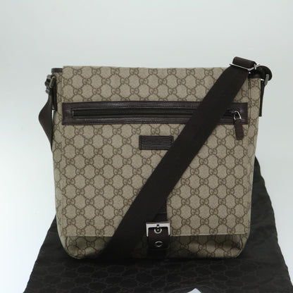 Gucci GG Supreme Messenger Bag GG canvas, BEIGE, CANVAS, Shoulder bag