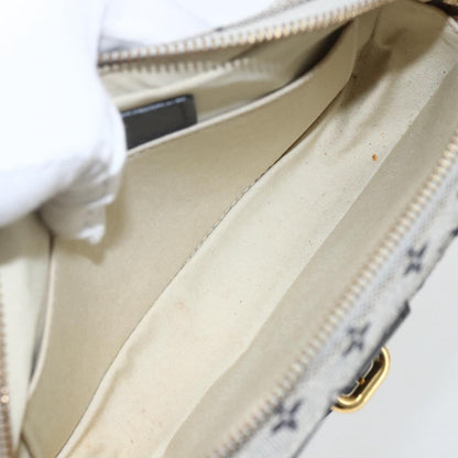 Louis Vuitton Juliette Crossbody Bag Mini Lin, BLUE, CANVAS, Shoulder bag
