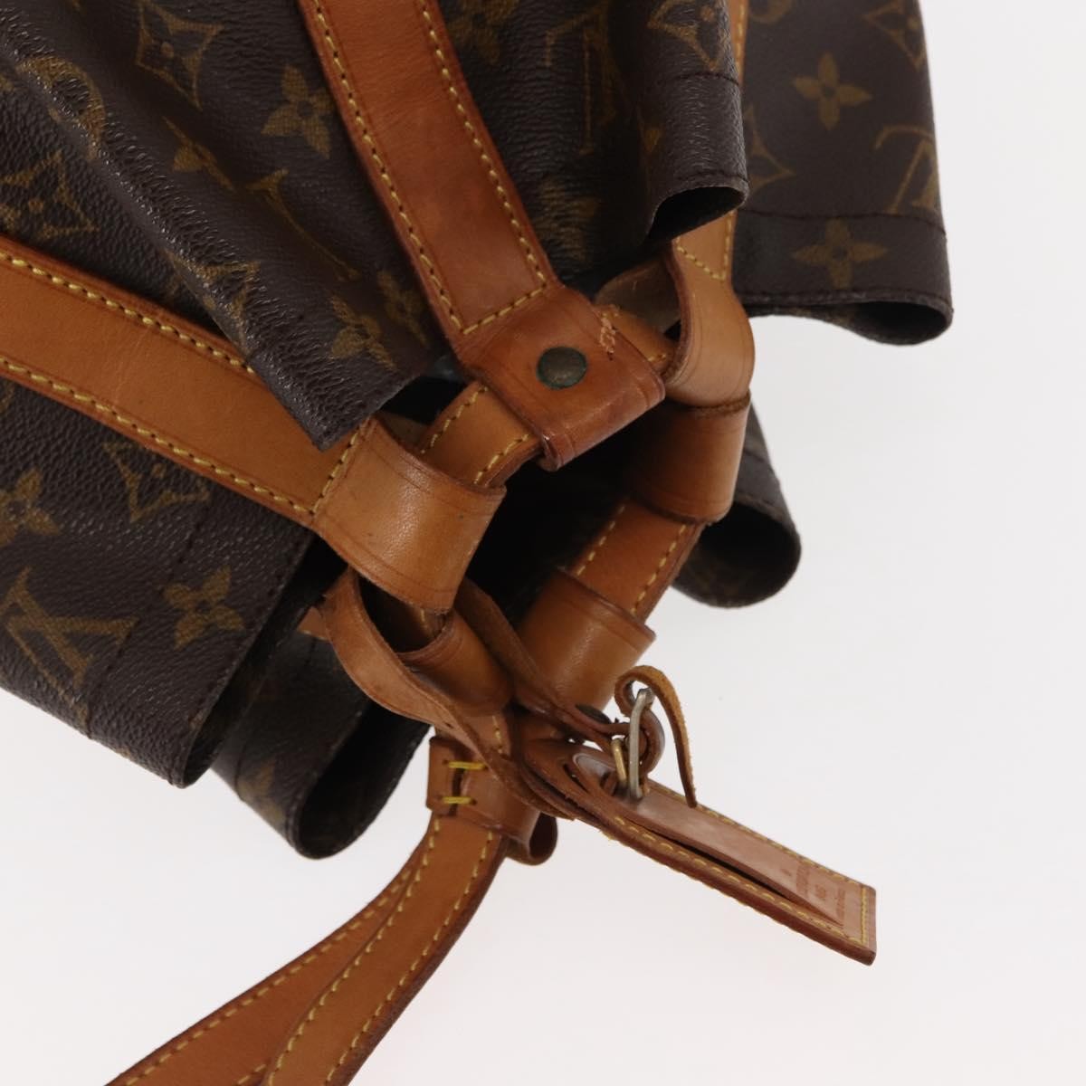Louis Vuitton Randonnee Backpack Monogram Canvas, BROWN, CANVAS, Shoulder bag